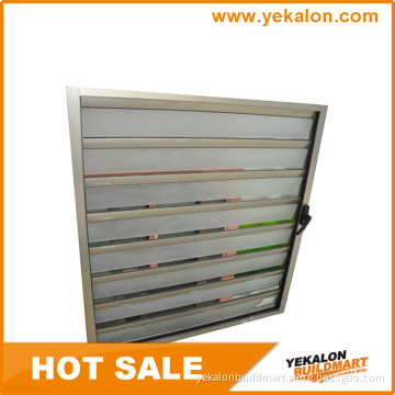 Hot Sale Noble Europe style Aluminum Frosted Glass Louver/Blinds Window